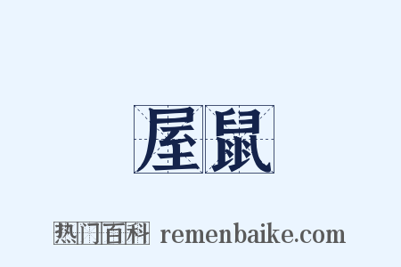 屋鼠是什么意思的图片